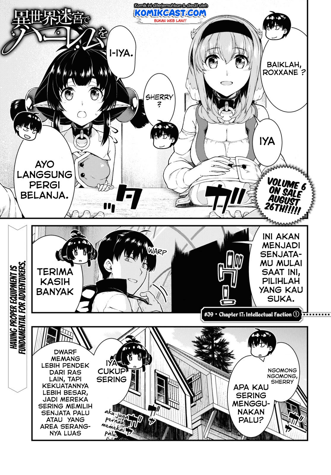Isekai Meikyuu de Harem wo Chapter 39 Gambar 2